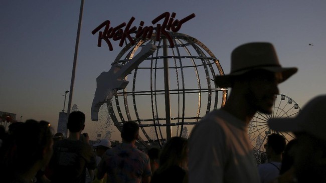 FOTO: Tenggelam dalam Keseruan di Rock in Rio