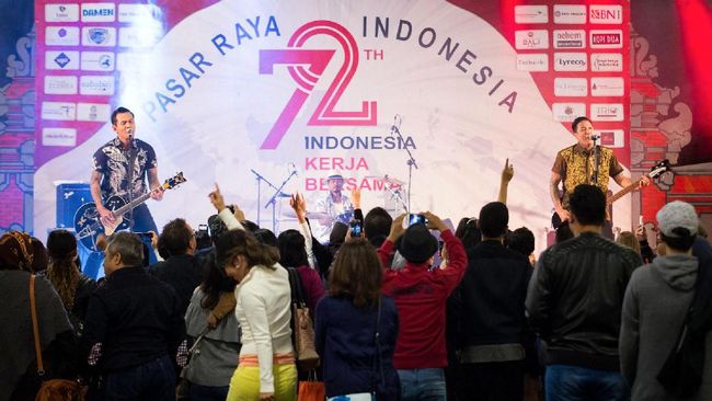 Lebih dari 15 ribu pengunjung memadati Pasar Raya Indonesia 2017 yang digelar di De Broodfabriek, Rijswijk Belanda, mulai Jumat (15/9) hingga Minggu (17/9).