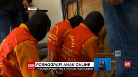 VIDEO: Polisi Bekuk Tiga Tersangka Pornografi Online Anak