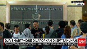 DJP: Smartphone Dilaporkan di SPT Tahunan