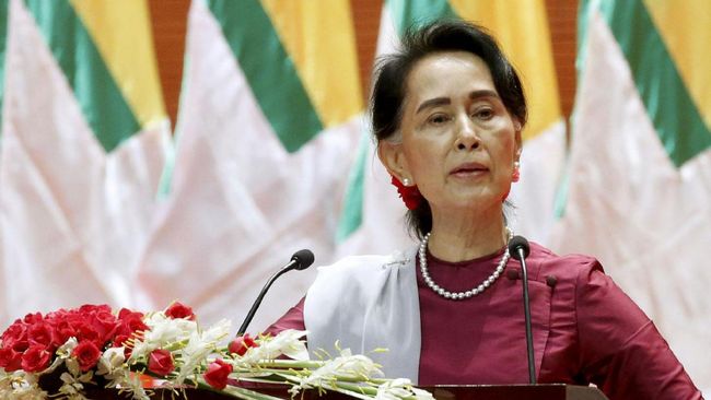 Amnesti Internasional Cabut Penghargaan HAM Aung San Suu Kyi