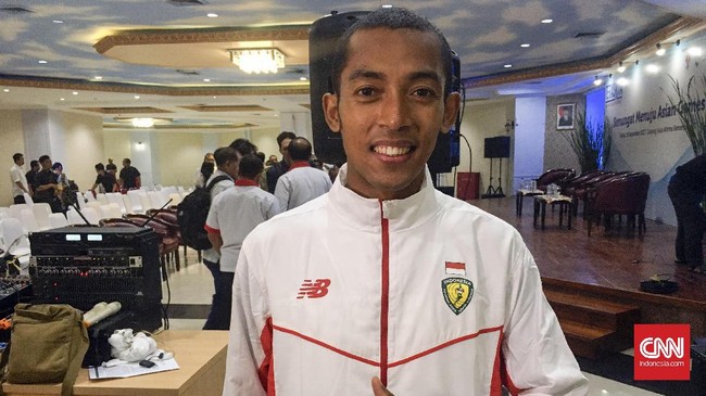 Cabang olahraga atletik menjadi penyumbang medali emas pertama bagi Indonesia pada hari keenam SEA Games 2019 di Filipina, Jumat (6/12), melalui Agus Prayogo.