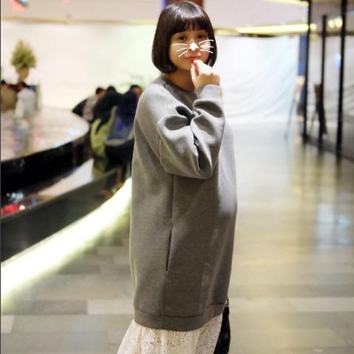 <p>Kalau ini foto Tian saat sedang hamil. Tetap imut ya. (Foto: Instagram @putrititian)</p>