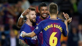 Barcelona Hajar Eibar 6-1, Messi Quattrick
