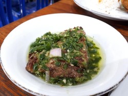 Resep Sambal Ijo Teri ala Rumah Makan Padang