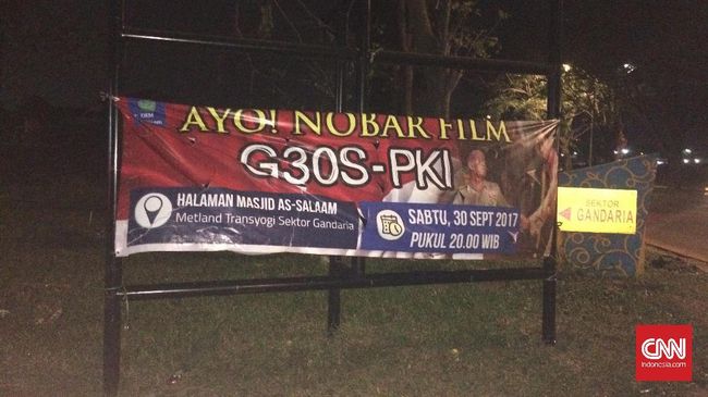 Baru 30 Menit, Pelajar Terlelap saat Nonton Film G30S/PKI