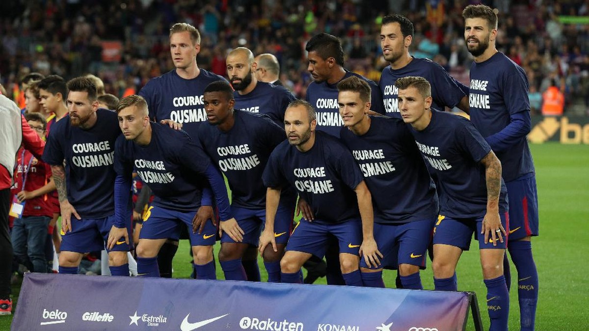 FOTO: Lionel Messi Menggila, Ciptakan Empat Gol
