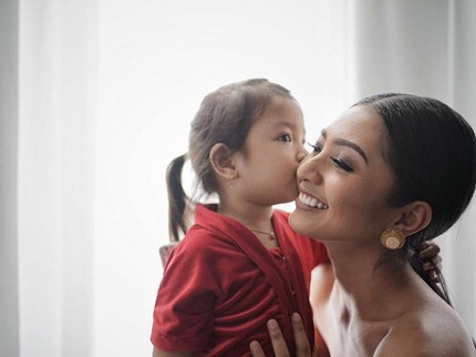 Foto: Sama-sama Cute, 6 Puteri Indonesia Bersama Buah Hatinya
