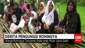 Warga Rohingya di Pengungsian Mulai Jatuh Sakit