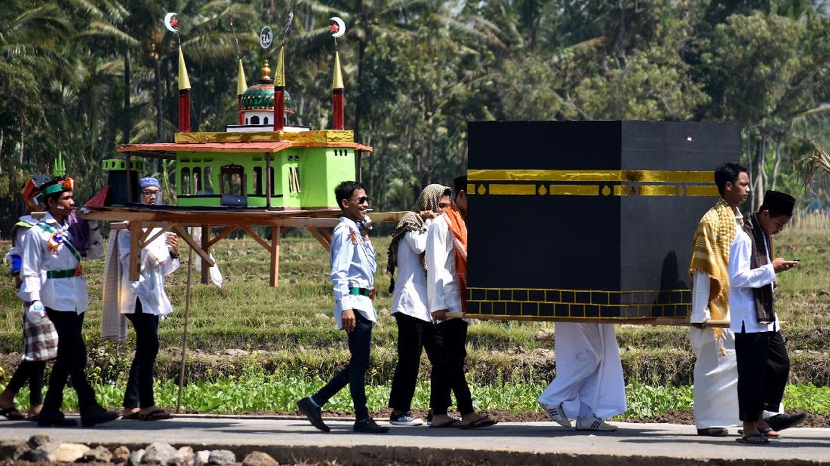 FOTO: Suka Cita Warga Sambut Tahun Baru Islam 1439 Hijriah