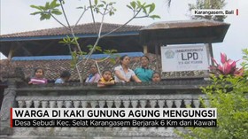 Ratusan Warga Desa Sebudi Mengungsi