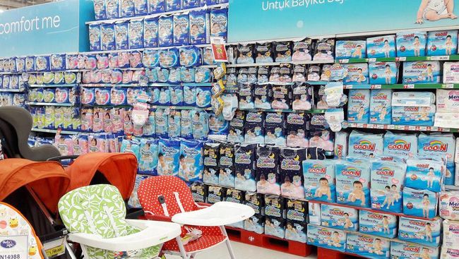 Aneka Promo Popok dan Sabun Anak di Transmart Carrefour