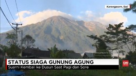 VIDEO: Gunung Agung Siaga, Warga Kemukus Tetap Rawat Ternak