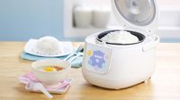 memasak dengan rice cooker