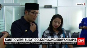 Kontroversi Surat Dukungan Golkar untuk Ridwan Kamil