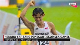 Hendro Yap, Atlet Nasional Jalan Cepat Indonesia
