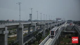 Skytrain Bandara Soekarno-Hatta Beroperasi Lagi Mulai Senin Depan