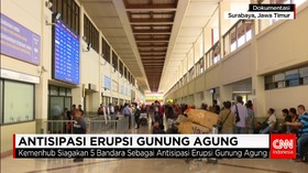 Kemenhub Siagakan 5 Bandara Antisipasi Erupsi Gunung Agung