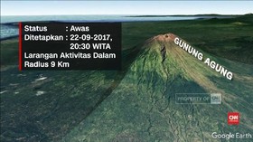 VIDEO: Status Gunung Agung Meningkat ke Awas