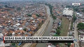 Pekerjaan Rumah Normalisasi Kali Ciliwung