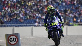 Rossi Pernah Pingsan di MotoGP Aragon