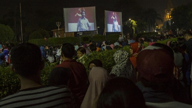 Polisi tak melarang masyarakat apabila ingin menyaksikan film G30S/PKI, namun harus dilakukan secara pribadi dan tak membuat kerumunan di tengah pandemi.
