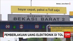 GT di Bekasi Mulai Memberlakukan Pembayaran Non Tunai