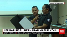 Komunitas Lempar Pisau Ajukan Cabang Olahraga ke KONI