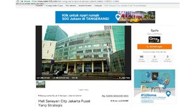 Century 21 Buka Suara soal Iklan Jual Senayan City Rp5,5 T