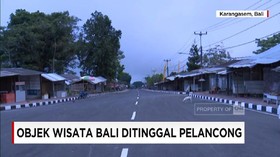 VIDEO: Obyek Wisata Bali Ditinggalkan Wisatawan