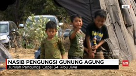 VIDEO: 34 Ribu Pengungsi Gunung Agung Tersebar di 238 Titik