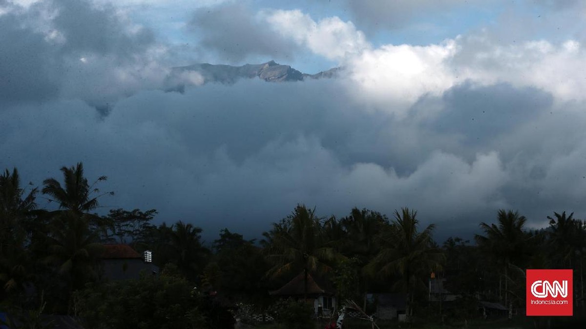 FOTO:  'Desa Mati' di Sekitar Gunung Agung