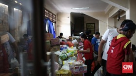 Logistik Pengungsi Gunung Agung Cukup Sampai 30 Hari ke Depan