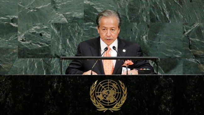Malaysia menarik diri dari pernyataan ASEAN mengenai krisis di Rakhine, Myanmar, yang disampaikan di sela sidang Majelis Umum PBB di New York, AS.