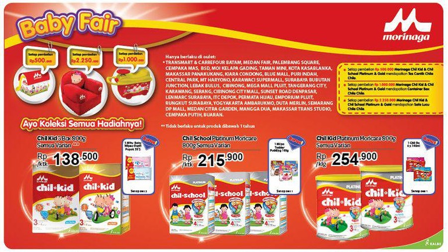 Serba Diskon Susu Anak di Baby Fair Transmart Carrefour