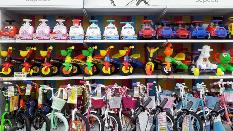 Seru Bermain dengan Promo  Sepeda  Anak  di  Transmart Carrefour
