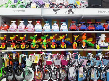 Seru Bermain dengan Promo Sepeda Anak di Transmart Carrefour