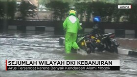 Banjir Genangi Sejumlah Wilayah DKI