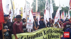 Aksi Hari Tani, Massa Kritik Reforma Agraria Ala Jokowi