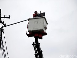 Remang-remang di Jalan Lingkar Selatan Kota Sukabumi