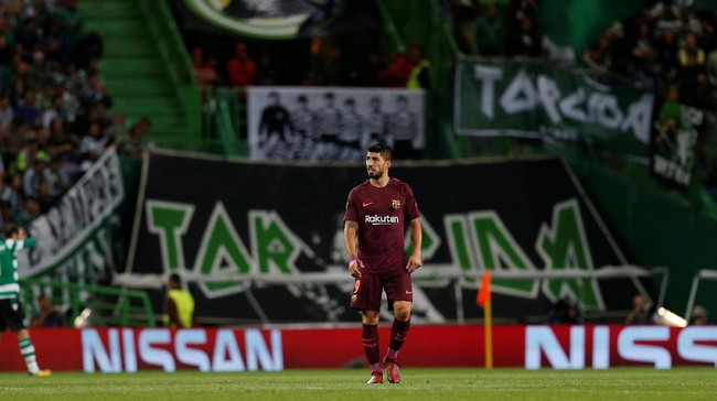 Luis Suarez kembali gagal mencetak gol saat Barcelona melawan Sporting Lisbon, namun penyerang asal Uruguay itu tak terlalu mempermasalahkan hal tersebut.