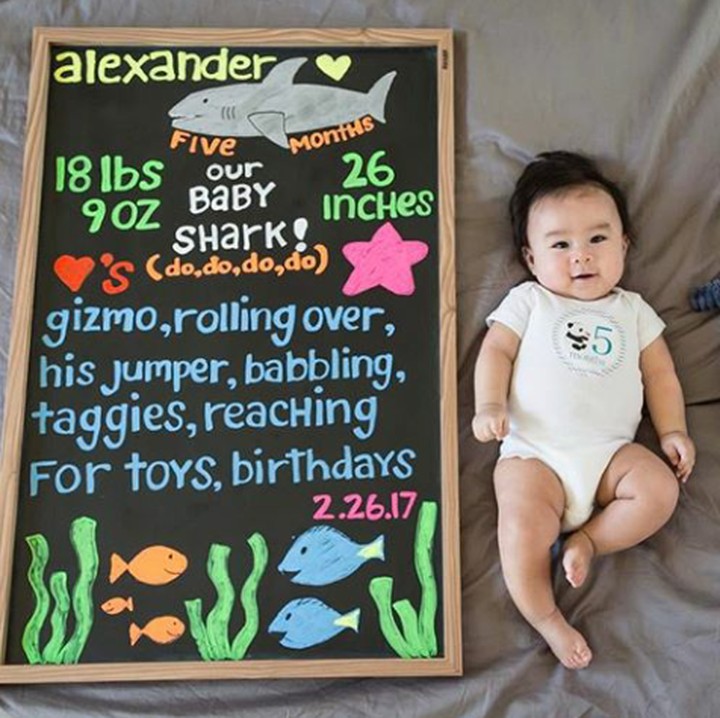 <p>Alex Taylor the Baby Shark! (Foto: Instagram @mariahonfiyahh)</p>