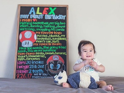 Lucu, Nih! Perkembangan Anak Ditulis di Papan Tulis