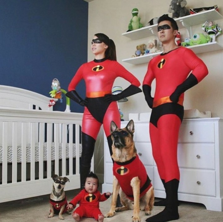<p>Nah, kali ini semua seragamnya kompak, Bun. The Incredibles! (Foto: Instagram @thedunderboy)</p>