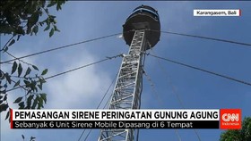 Sirene Tanda Bahaya Gunung Agung