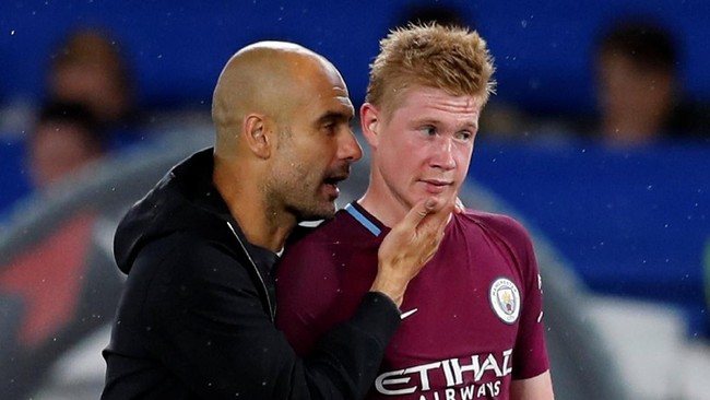 Penyerang Manchester City, Kevin De Bruyne, mengungkap wejangan Pep Guardiola memotivasi para pemain The Citizens sehingga tampil bagus.