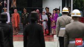 FOTO: Presiden Jokowi Memperingati Kesaktian Pancasila Presiden RI Jokowi bersama Wapres Jusuf Kalla dan sejumlah pejabat negara melakukan upacara memperingati Hari KEsaktian Pancasila di Lubang Buaya.