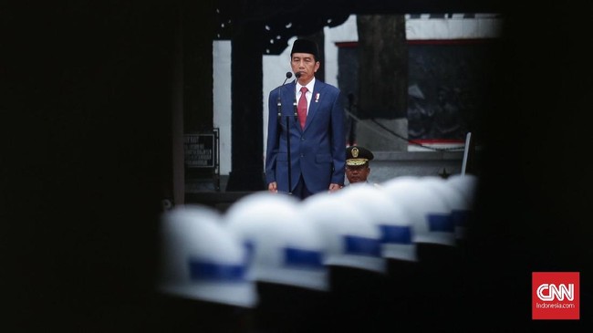 Dalam ucapannya memperingati Hari Kesaktian Pancasila, Presiden Jokowi mengatakan tantangan terbesar saat ini adalah menghadapi pandemi Covid-19.