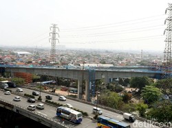 Gowes di Tol Layang Cawang-Tanjung Priok, Ada Risiko Angin Samping