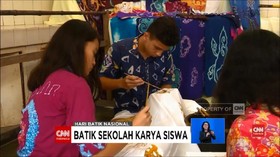 VIDEO: Hari Batik Nasional, Siswa Yogya Buat Seragam Sendiri